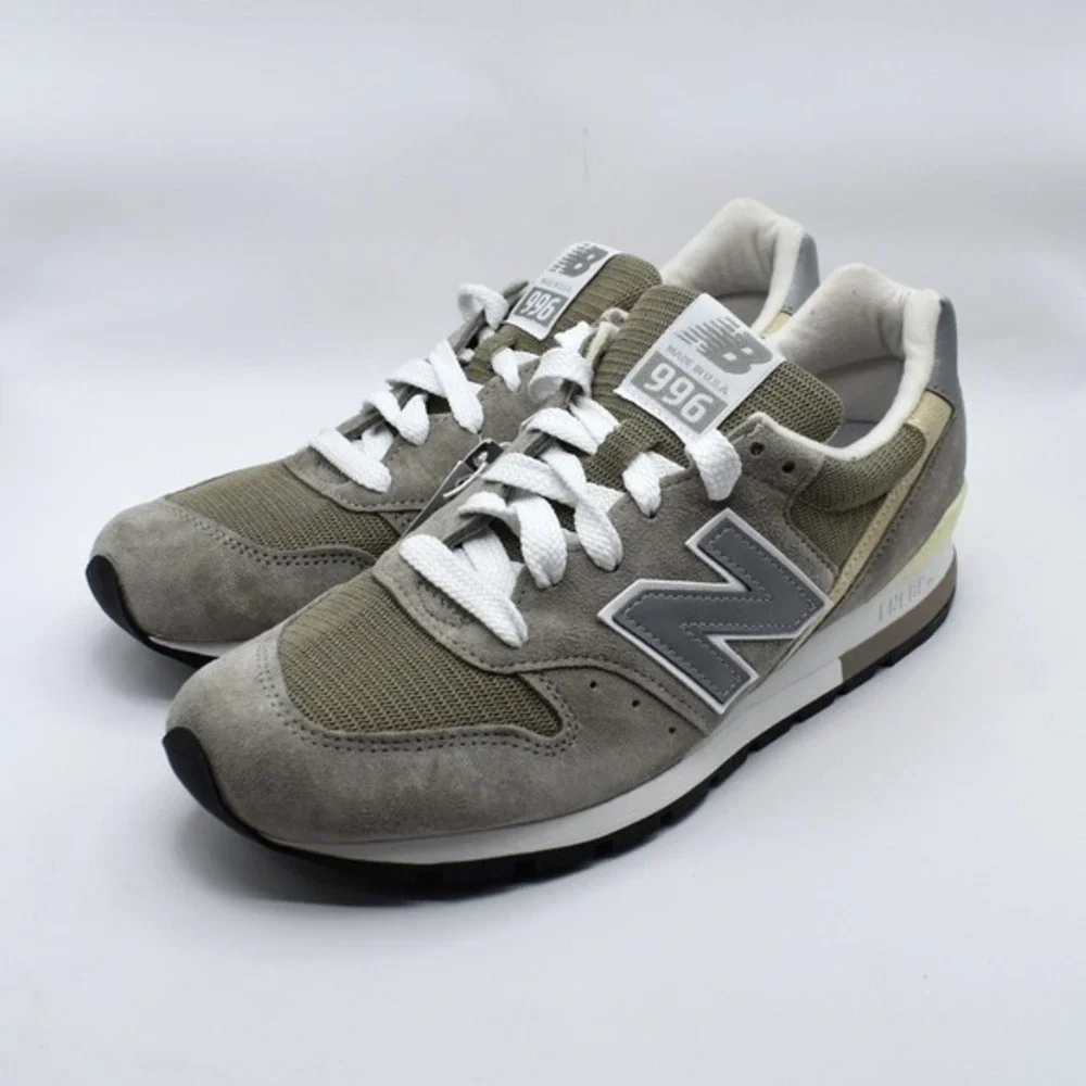 New Balance 996 Made in USA MIUSA Suede Sneakers Size M 10 / W 11.5 Grey U996GR